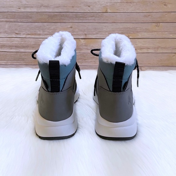 Timberland Women’s Boroughs Project Grey Waterproof Winter Pull On Boots - Picture 6 of 7